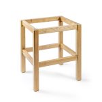 Sgabello in legno
