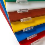 Zoom su taglieri e lastre in polietilene colorati