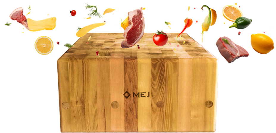 Tagliere Mej con cibo